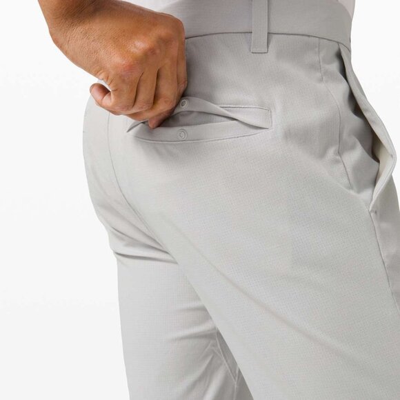 GENUINE Lululemon Commission Pant Classic *Warpstreme 32" *Light GRAY" SIZE 40 - Picture 1 of 7